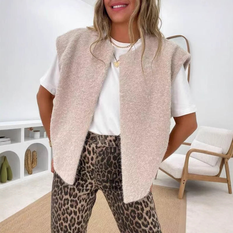 ReveraStitch™ Wool Vest Coat