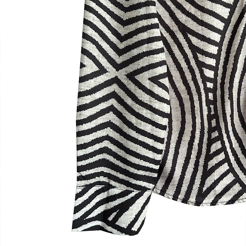 LineaEase Striped Blouse