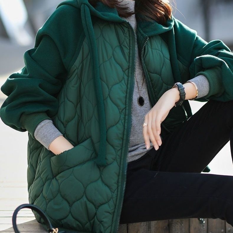 NordicStitch Padded Hooded Coat