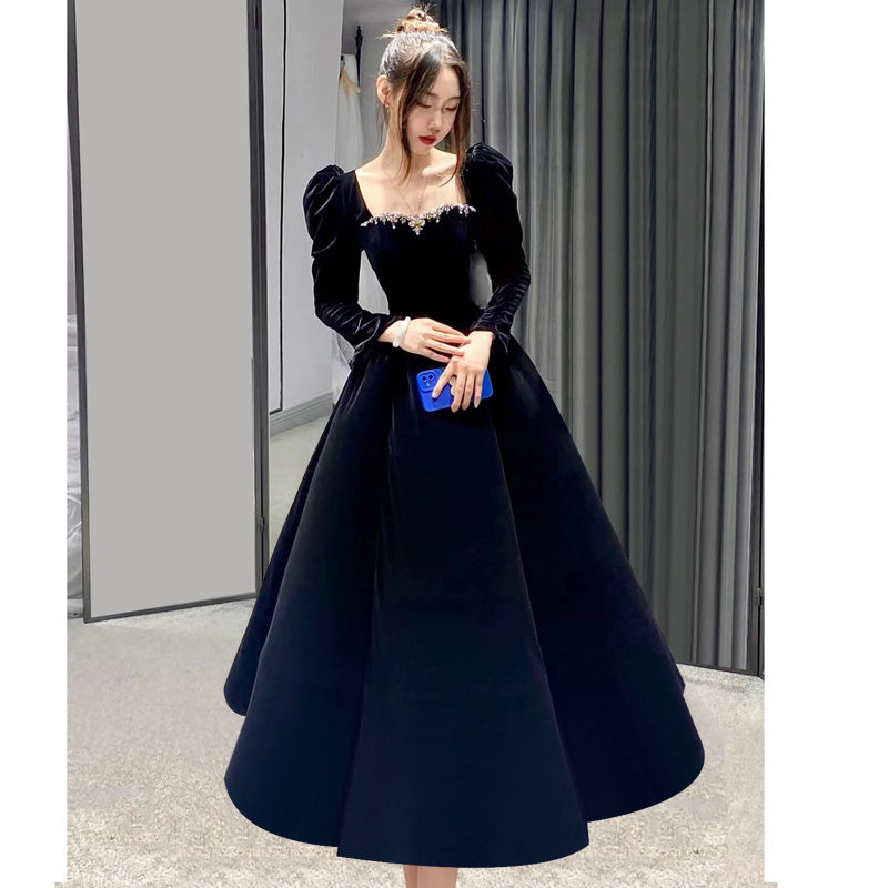 Crimson Eclipse Gown