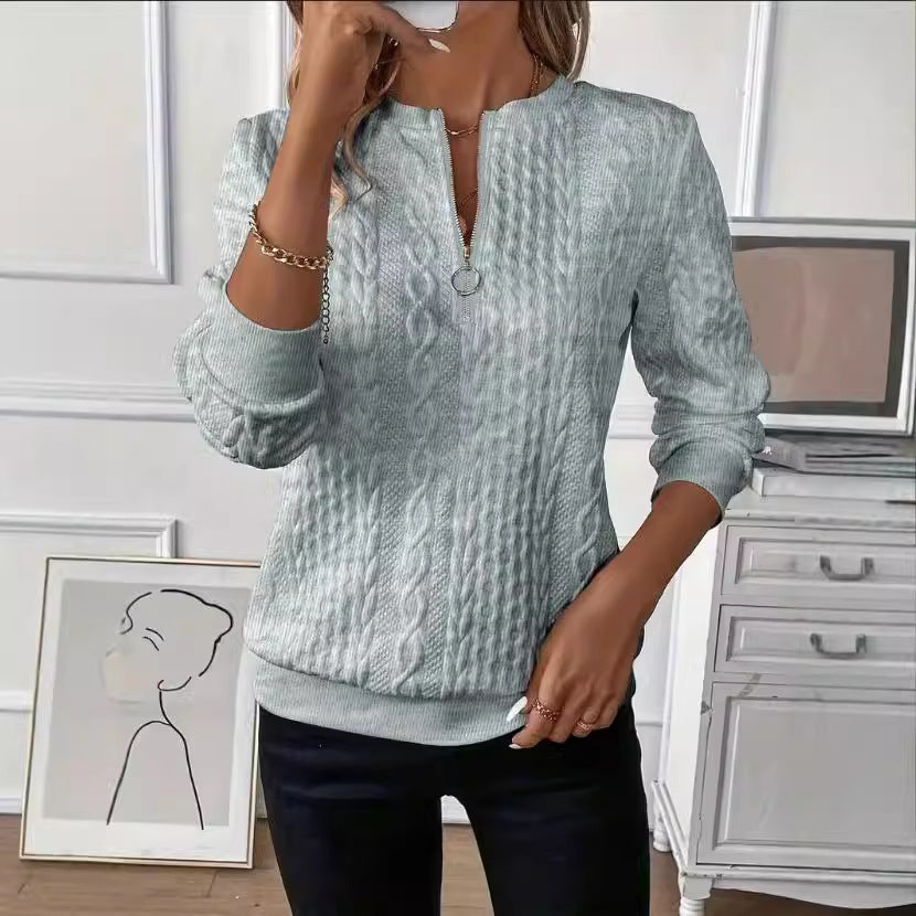 QuiltEase Zipper Pullover