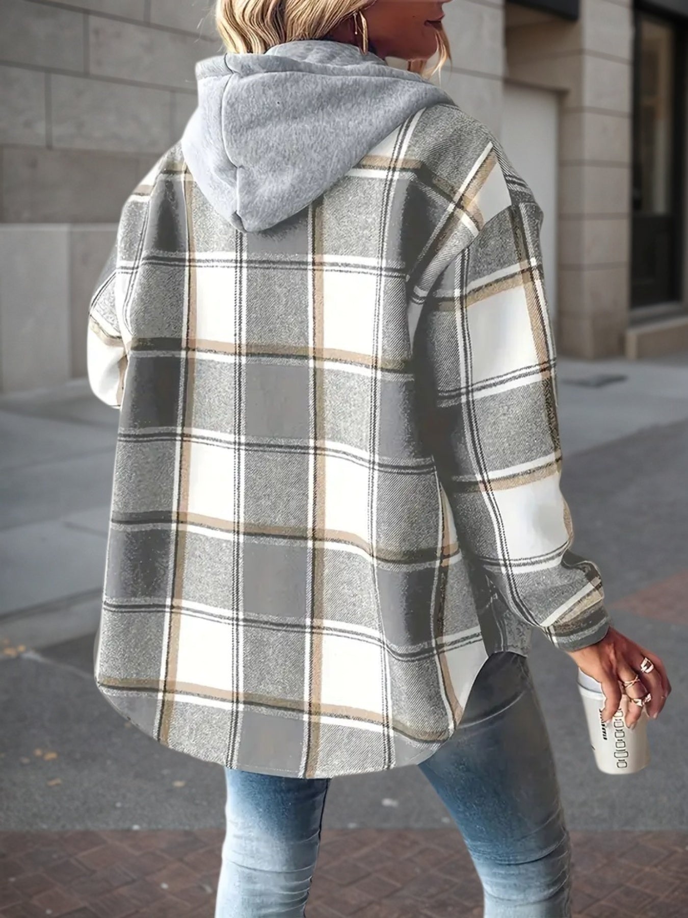 Highland Haven Plaid Hooded Jacket