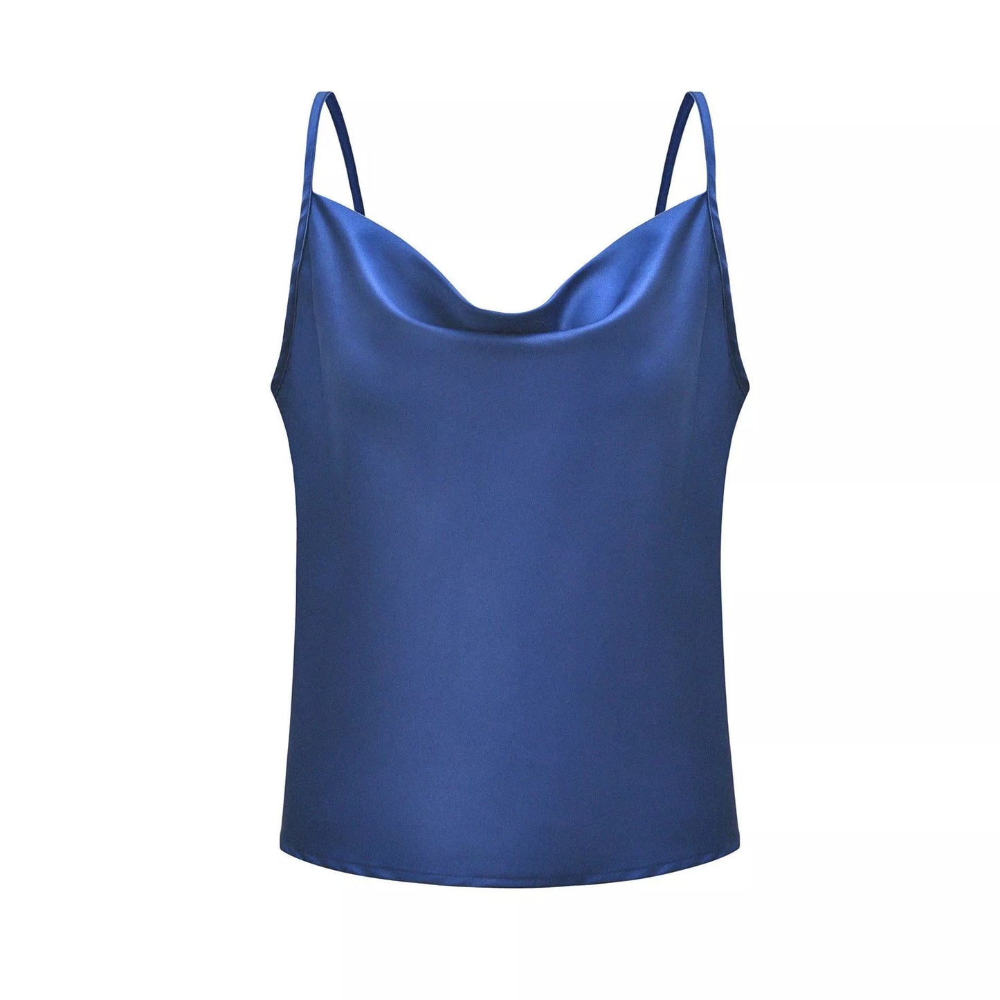 Women's Camisole Vest Solid Color Bottoming Silk Chiffon Shirt