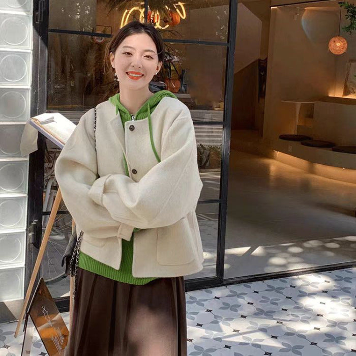 Seoul Élan Wool Coat