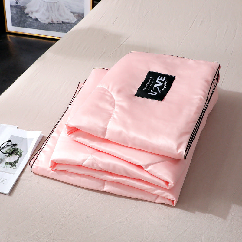 Washed Silk Summer Quilt Ice Silk Single Double