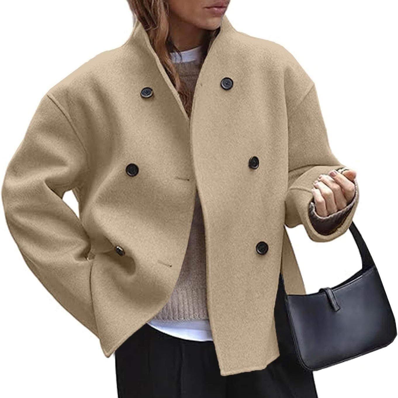 RegalCheck Woolen Coat