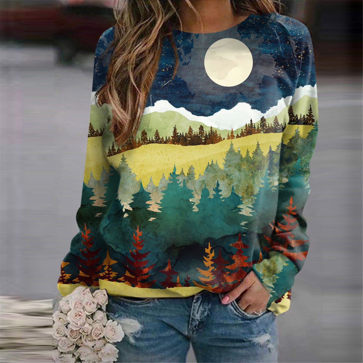 DepthWeave 3D Knit Sweater
