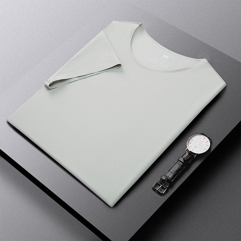 Couple Ice Silk Trackless Sports T-shirt