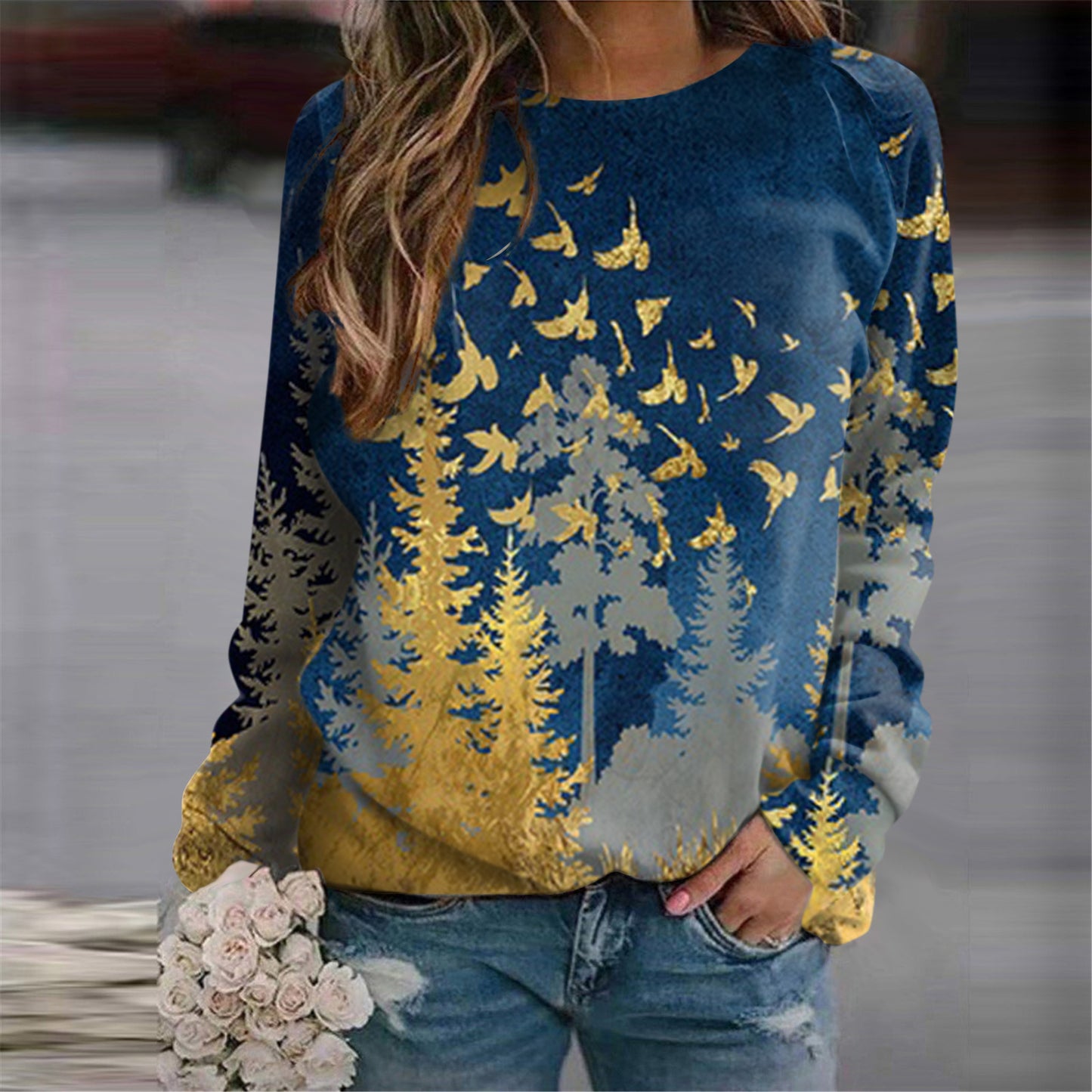 DepthWeave 3D Knit Sweater