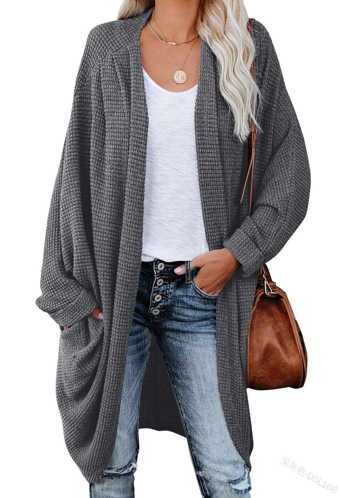 VivaStyle Long Sleeve Cardigan