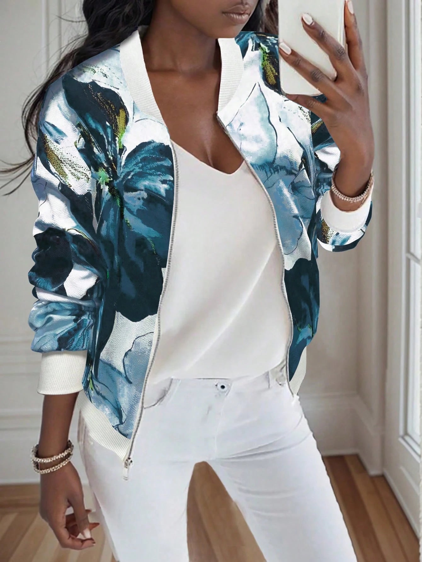PrintAura Zip-Up Jacket