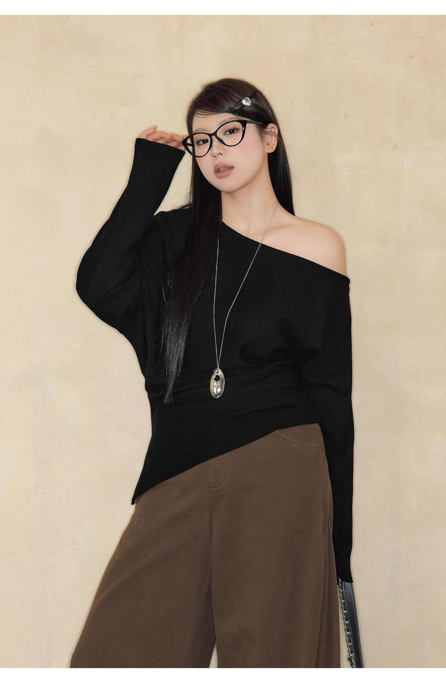 Celestara One-Shoulder Top