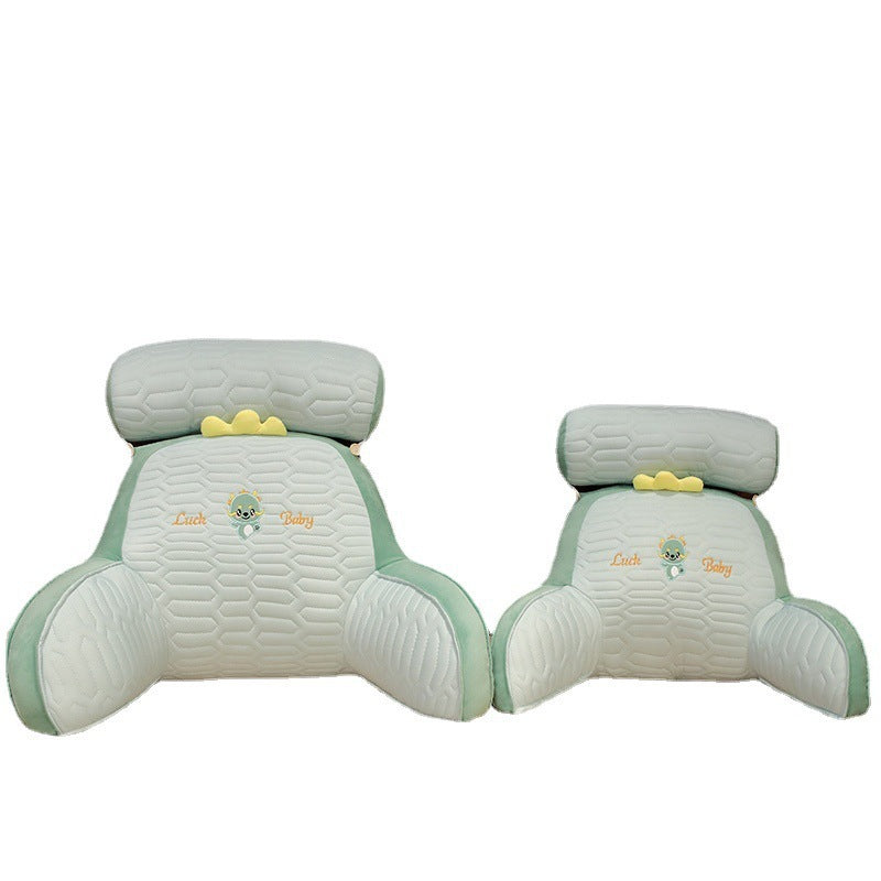 Bed Latex Ice Silk Bedside Cushion