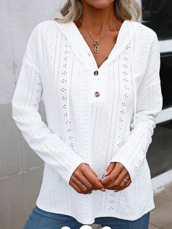 AutumnWhisper Hollow Knit Sweater