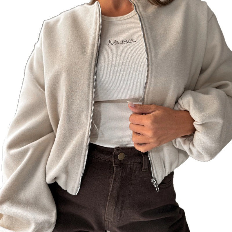 Luminé Off-Shoulder Coat
