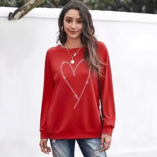 HeartGlow Cozy Sweatshirt