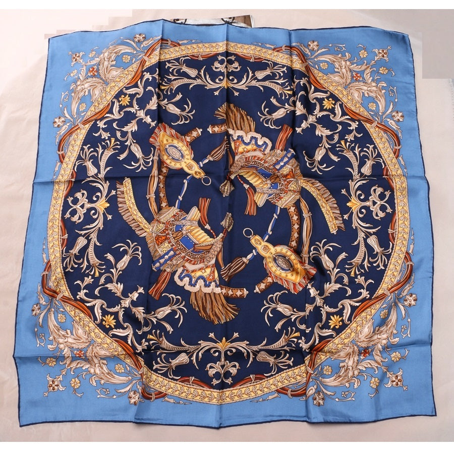 Ladies Middle-aged High-end Silk Scarf