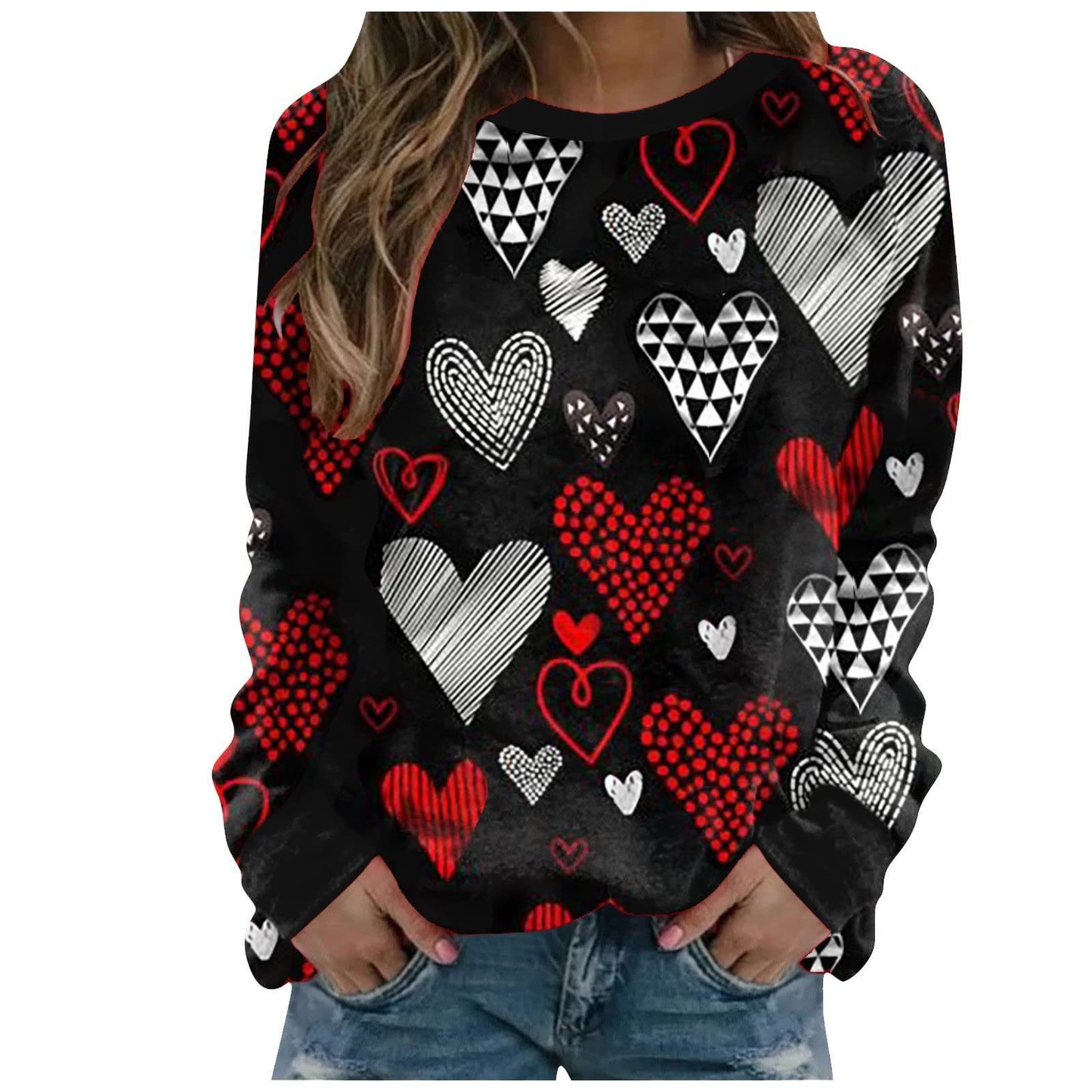 PrintEase Loose Sweatshirt