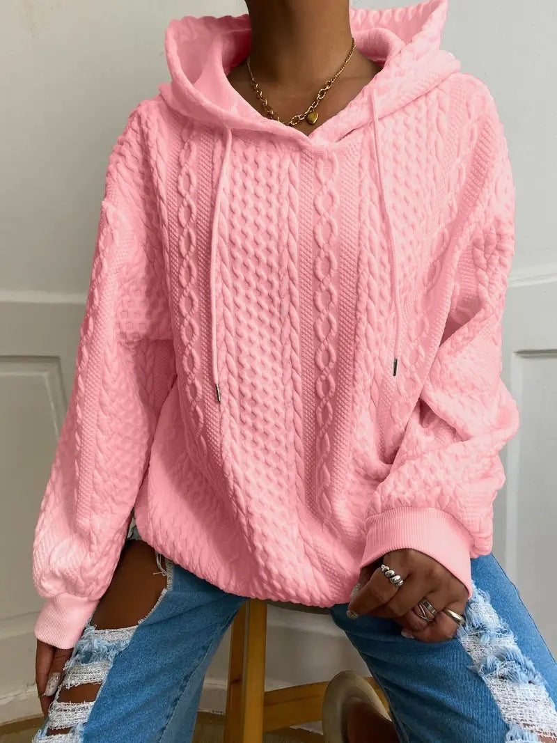 Twistella Cozy Hooded Sweater