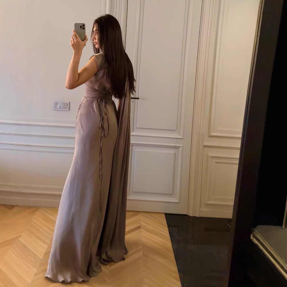 Serenelle Ribbon Gown