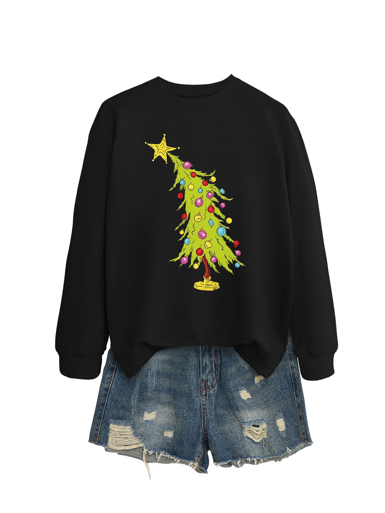 Starlit Fir Festive Sweater