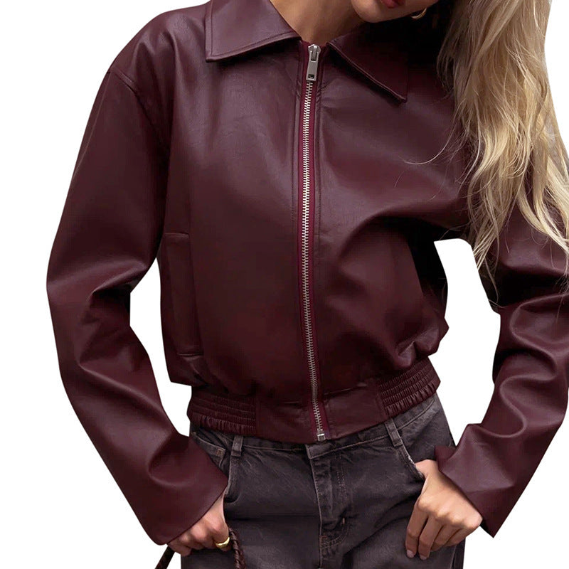 VintageEdge Leather Jacket