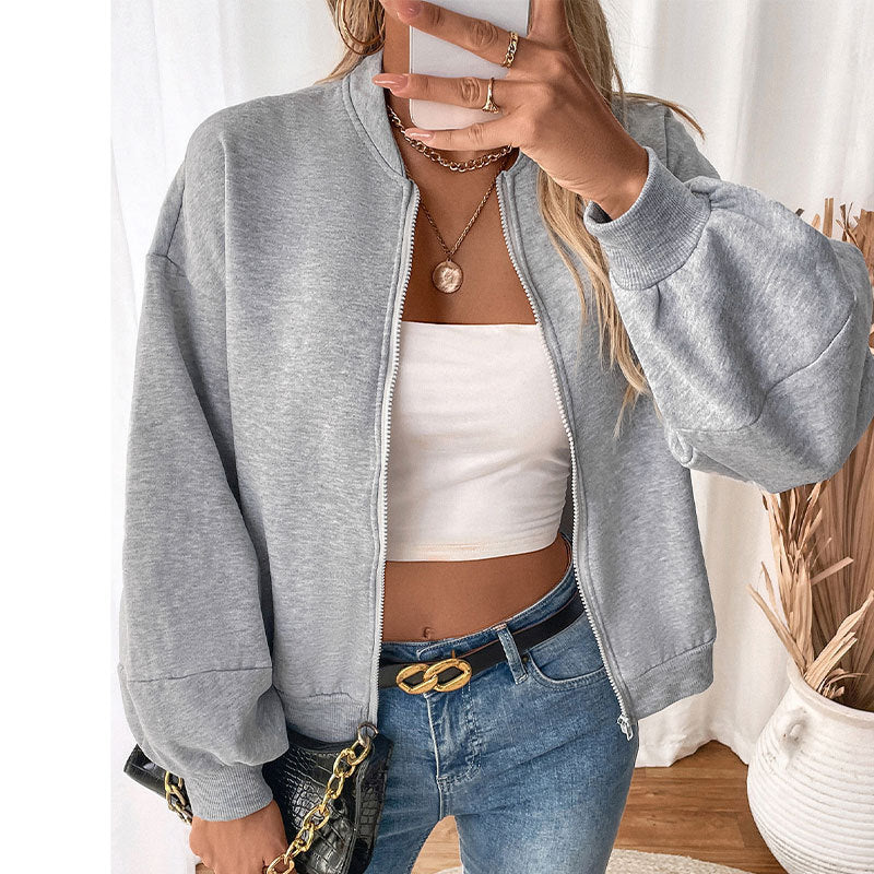 CozyCrop Hoodie Cardigan