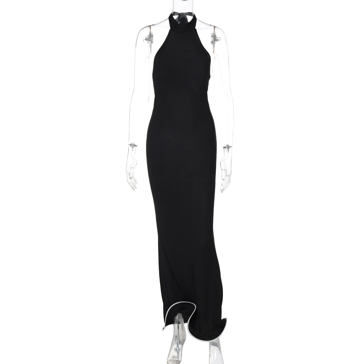 Venetian Flame Halter Dress