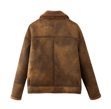 Maillard Bloom Fur Coat