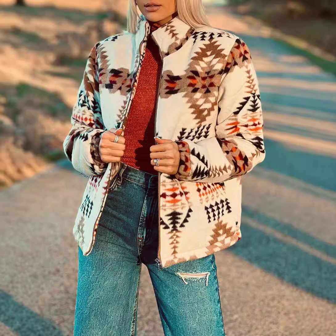 MesaWarm Geometric Jacket