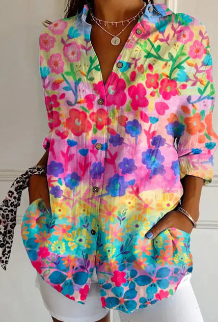 Celestia Fleur 3D Bloom Shirt