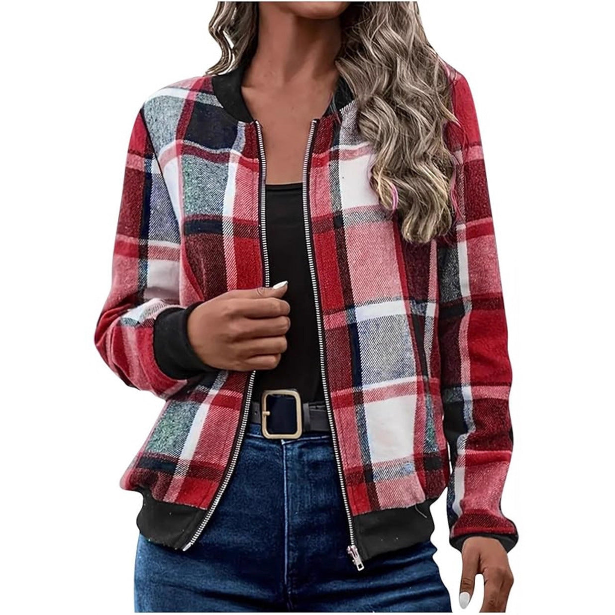 PlaidForm Commute Jacket