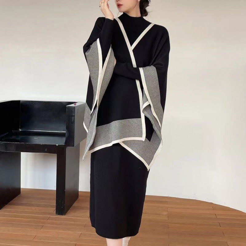 Velmira PrismCape Dress