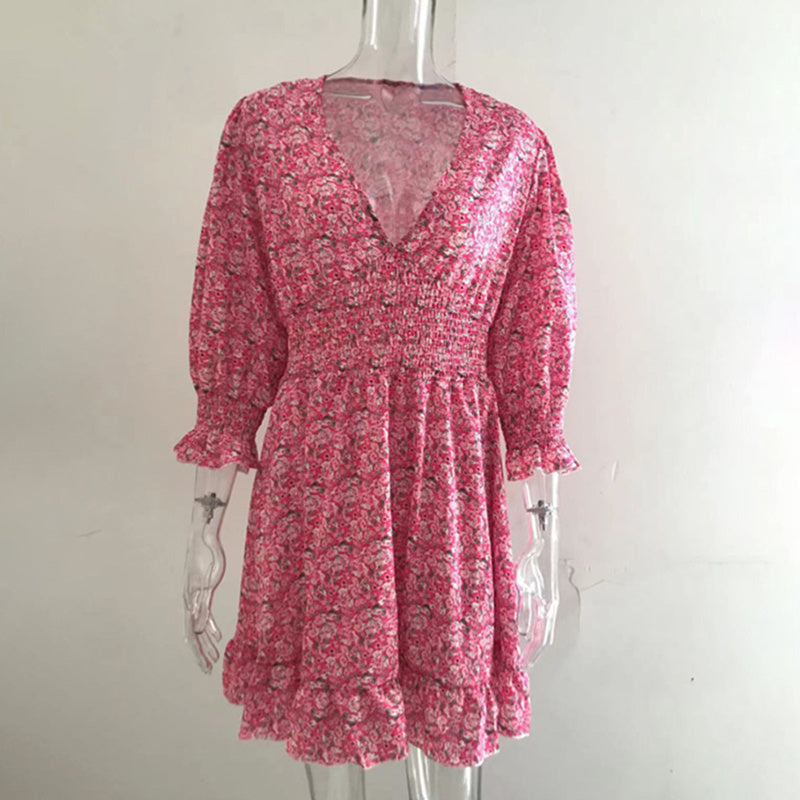 SolBloom Boho Swing Dress