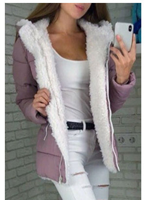 CozyCore Fleece-Lined Hooded Jacket