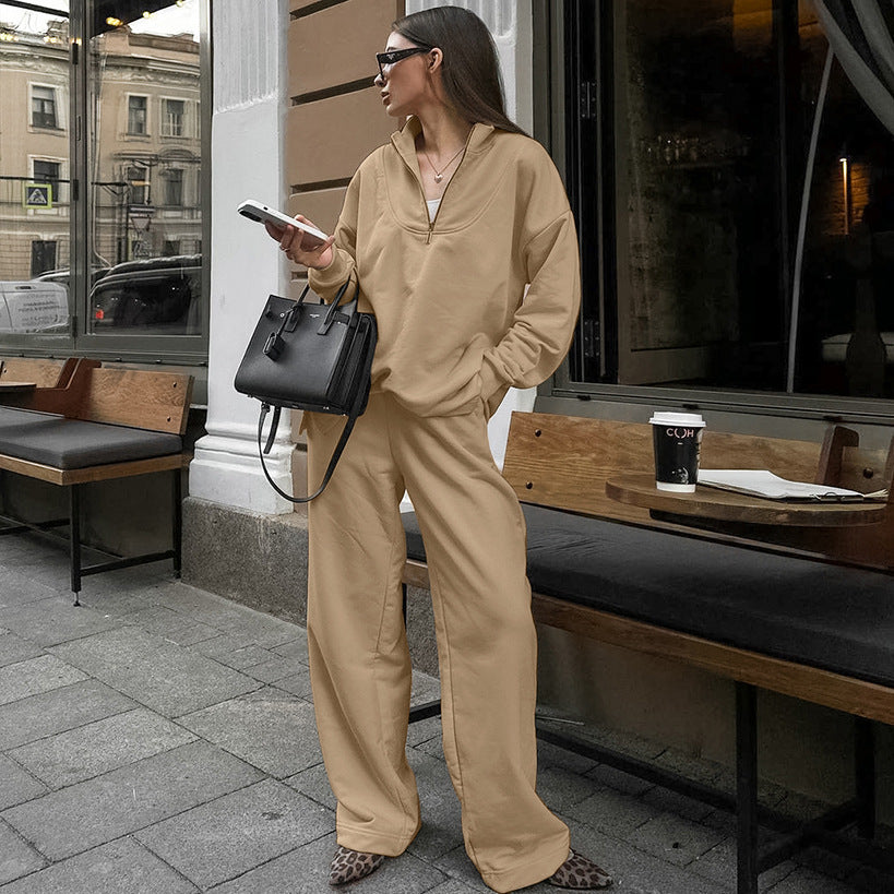 Continental Chic Two-Piece Suit
