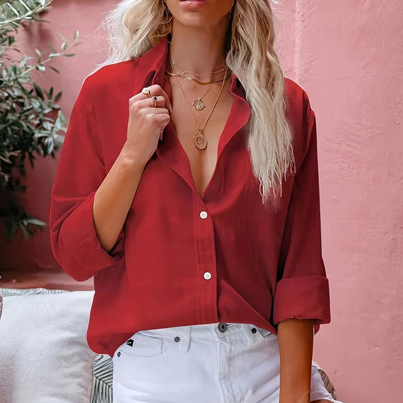 Arden Grace Button-Front Shirt