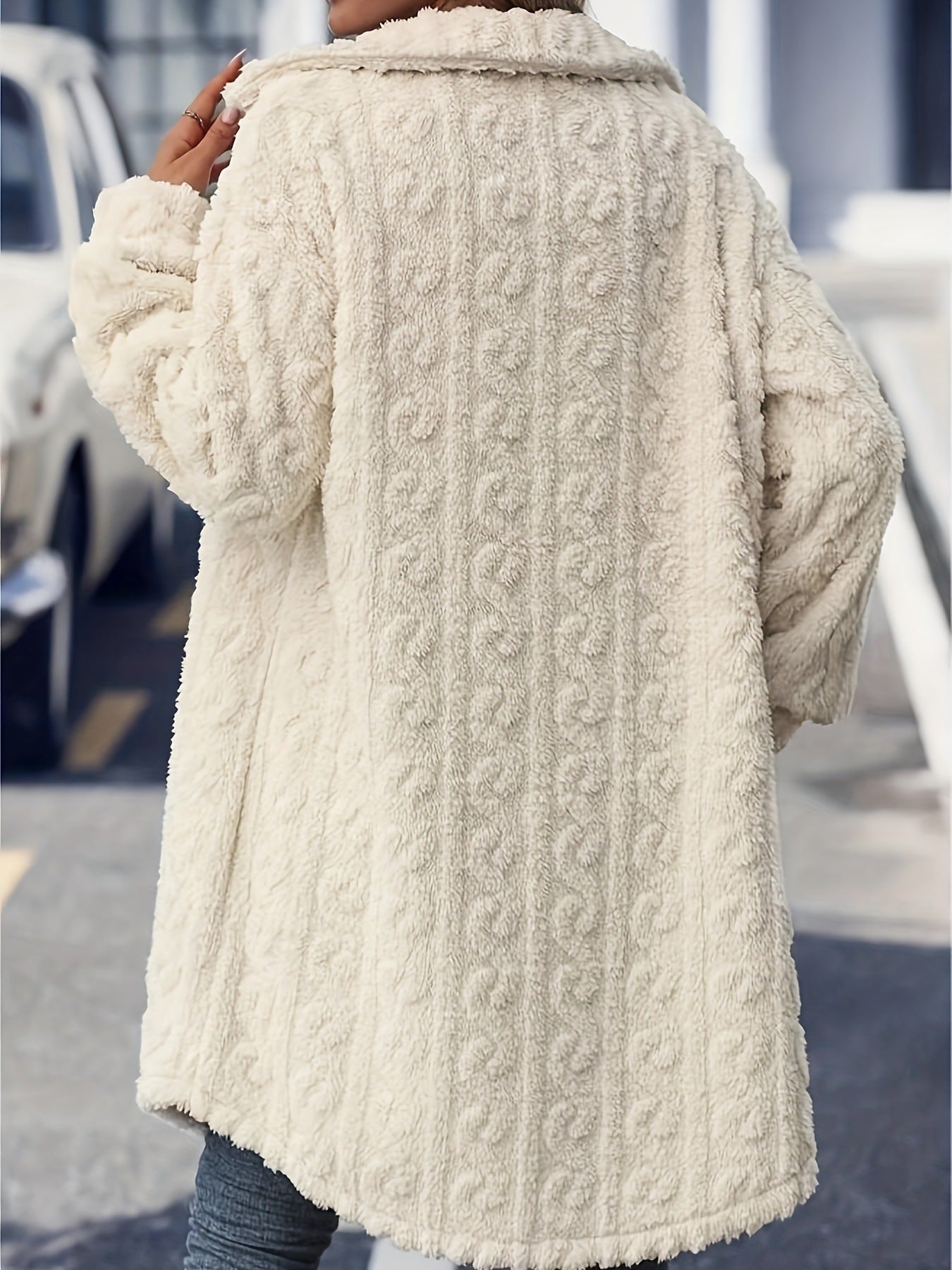 LuxePlush Longline Coat