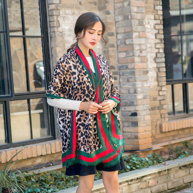 Women's Versatile Sun Protection Shawl Silk Scarf