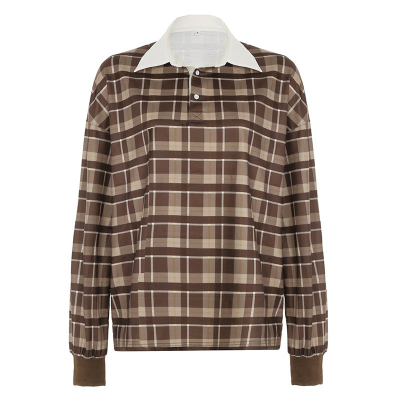 RetroGrid Street Sweater
