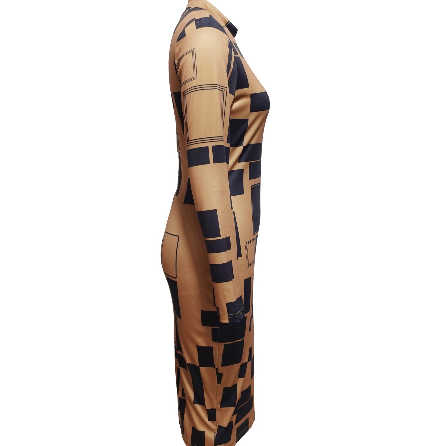 Monarca Colorblock Midi Dress