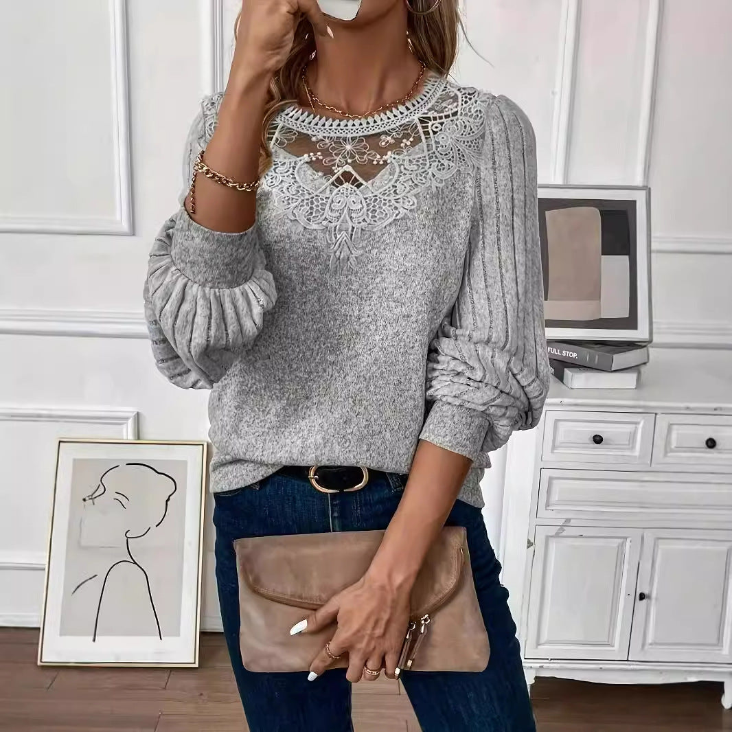 LaceDrift Pullover