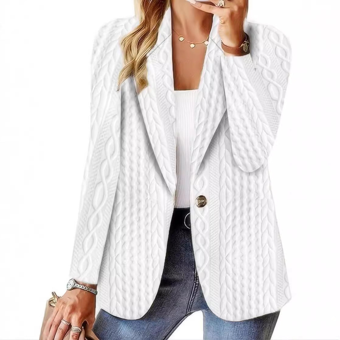 Eterna One-Button Coat