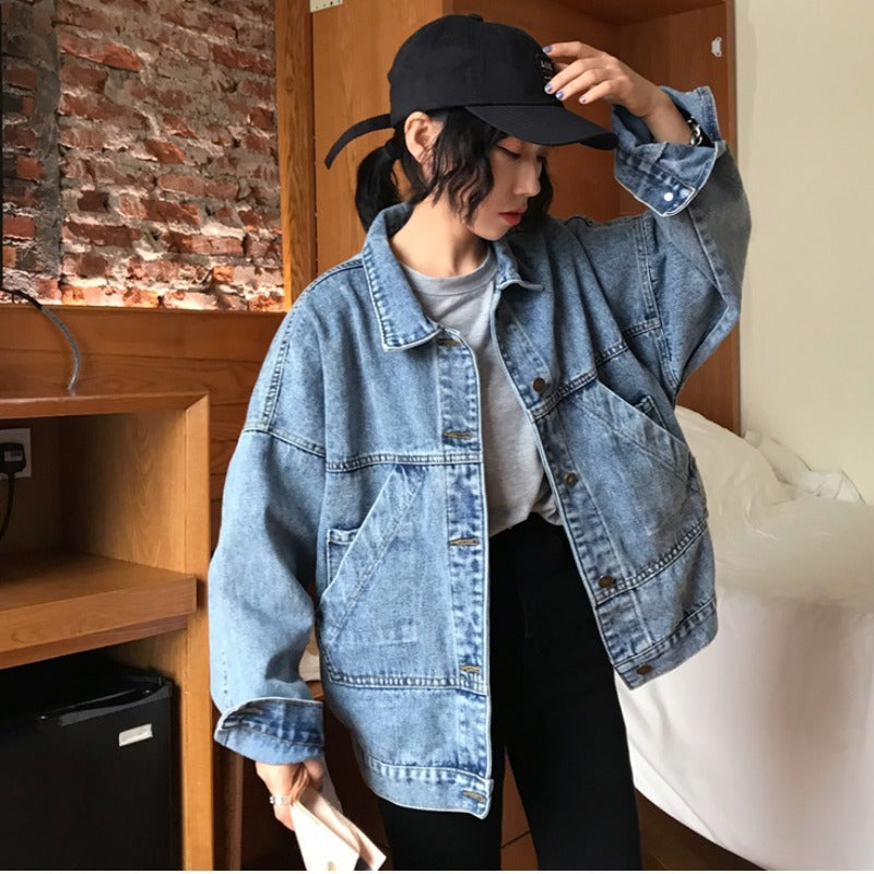 RetroEase Slim Denim Jacket