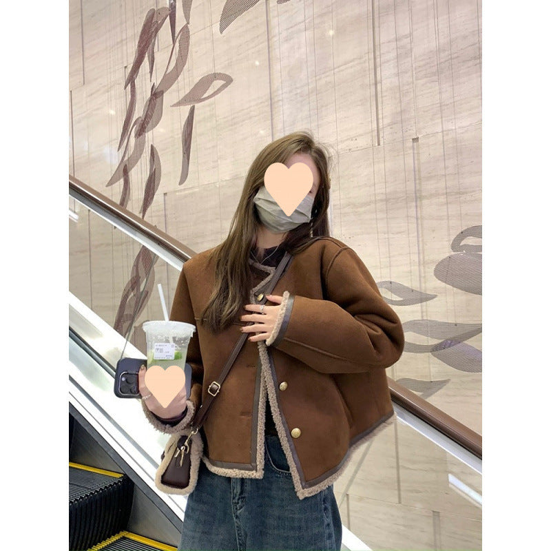 Furora Luxe Suede Coat