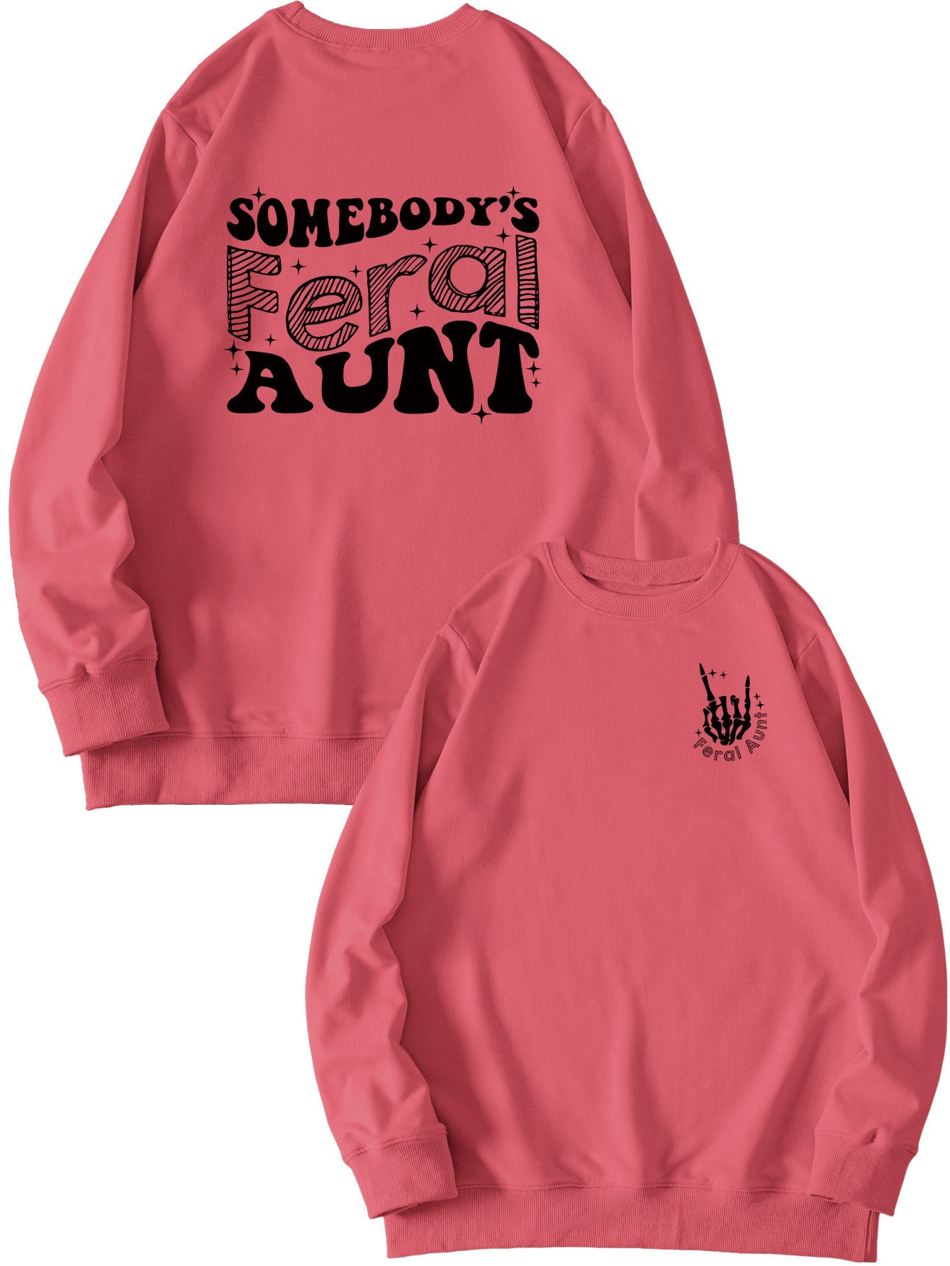 Aurevia Casual Print Sweatshirt
