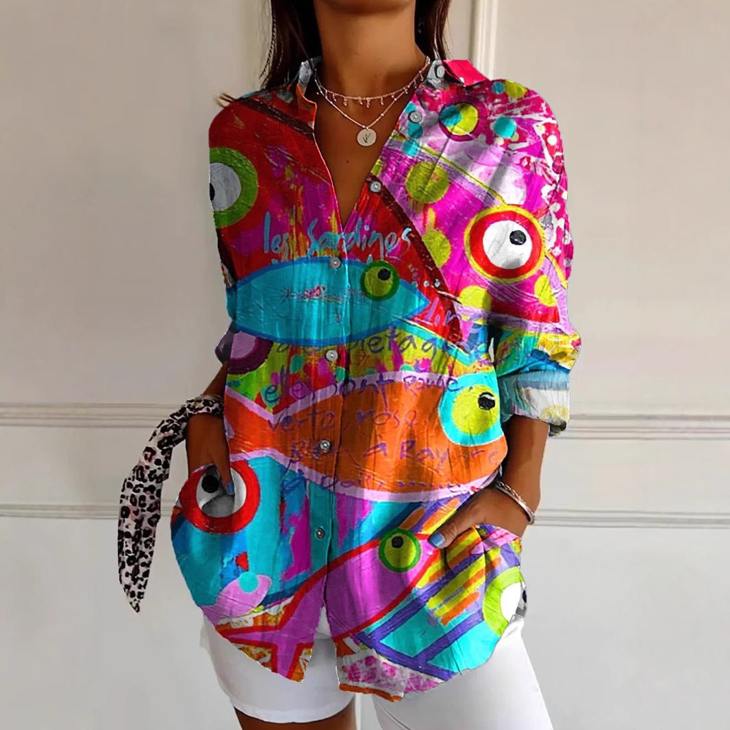 DimensionMuse Printed Top