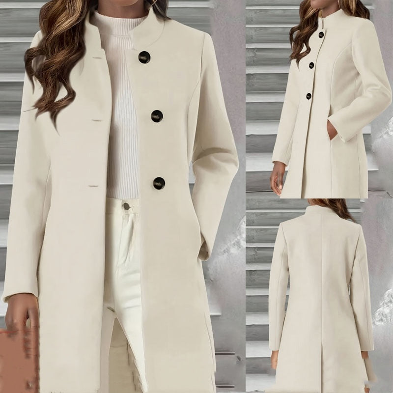 GraceLoom Elegant Woolen Coat
