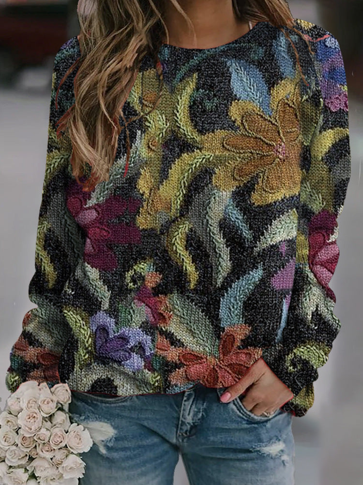 EthnoEase Retro Sweatshirt