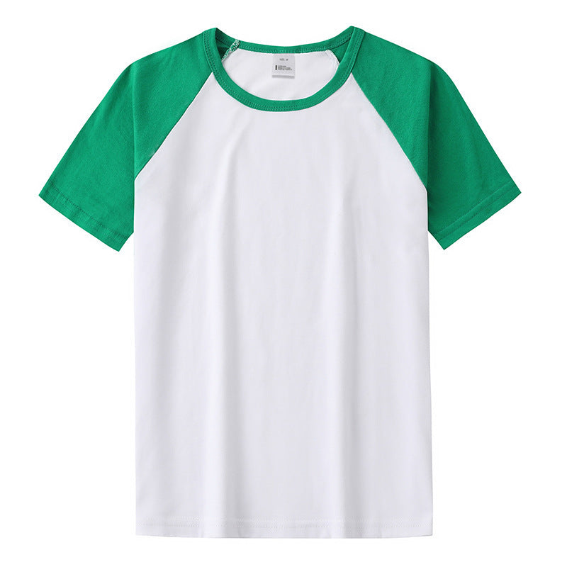 Summer Camp Ice Silk Cotton T-shirt Short Sleeve
